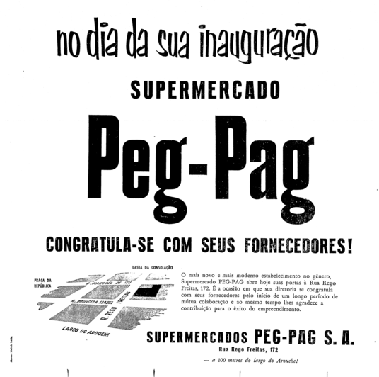 Nos anos 50, começaram os "Peg-Pag" da vida no Brasil
